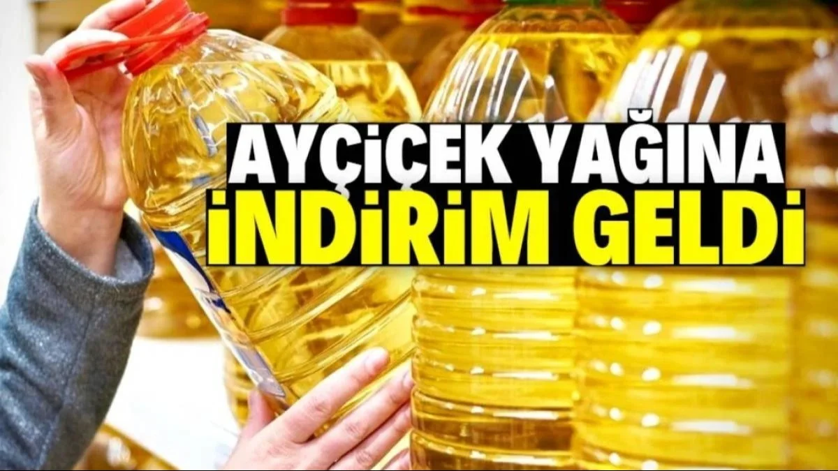 5 Litre Ayçiçek Yağı 145 TL’ye Düştü